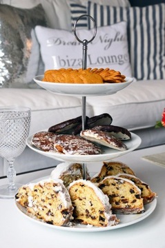 ТАРЕЛКА ДЛЯ ТОРТА БЕЛАЯ, МНОГОЯРУСНАЯ, 3-Х ЯРУСНАЯ