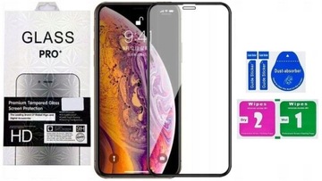 Szkło Hartowane 9H 5D do iPhone Xr 11 Zestaw BOX