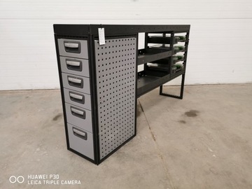 Regał zabudowa serwisowa auta Modul-System