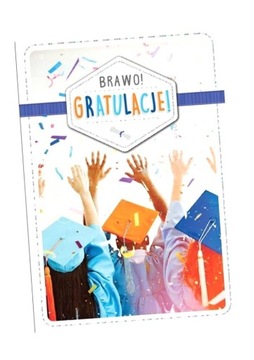 KARNET B6 PP-2092 GRATULACJE (BIRET, ABSOLUTORIUM)