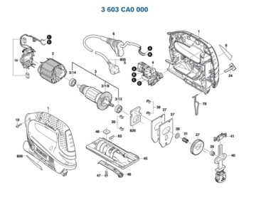 Вентилятор лобзика BOSCH PST700E 000