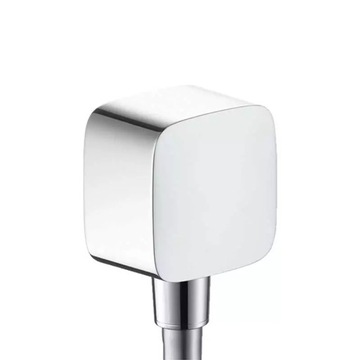 Hansgrohe FixFit - Przyłącze Węża z Zaworem Zwrotnym, Chrom 26457000