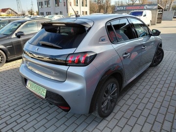 Peugeot 208 II e-208 Elektryczny 136KM 2023 Peugeot 208 Elektryk Automat Navi Kamera Klimatronik Sensor Elektryczny, zdjęcie 6