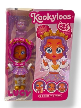 Laleczka KookyLoos Pet Party Figurka Kolekcjonerska 11cm Lucy + Miś