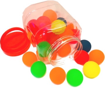 РЕЗИНОВЫЙ МЯЧ РАЗНОЦВЕТНЫЙ РЕЗИНОВЫЙ ШАР 4 СМ