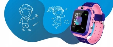 Детские умные часы S7 Pink GSM Location Z074