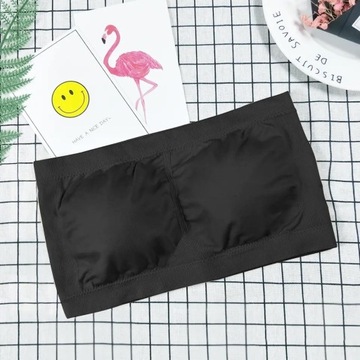 Спортивный бюстгальтер Топ-бандо Бюстгальтер-труба без бретелек S/M