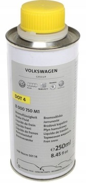 Oryginalny płyn hamulcowy KONCERNU VW 0,25l