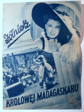 Ulotka filmowa, Żołnierz Królowej Madagaskaru 1939