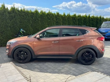 Hyundai Tucson III SUV 1.7 CRDi 141KM 2017 Hyundai Tucson 1.7 Diesel Bardzo Bogato Wyposazony Zadbany Doinwestowany, zdjęcie 6