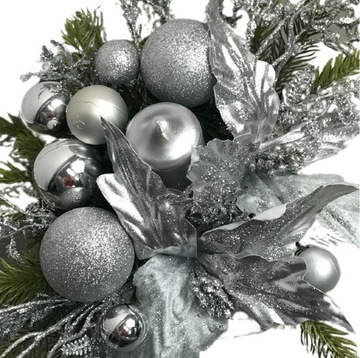 РОЖДЕСТВЕНСКОЕ УКРАШЕНИЕ СТОЛА С КРЕМОМ