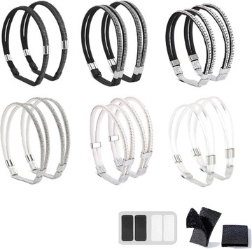 Эластичные ремешки для обуви на высоком каблуке, стразы, резинка.