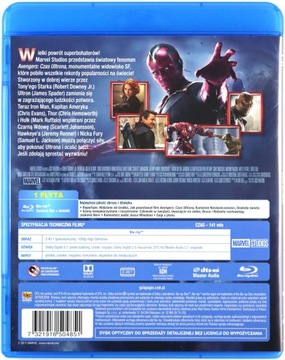 МСТИТЕЛИ: ЭРА АЛЬТРОНА (BD) КОЛЛЕКЦИЯ MARVEL PL