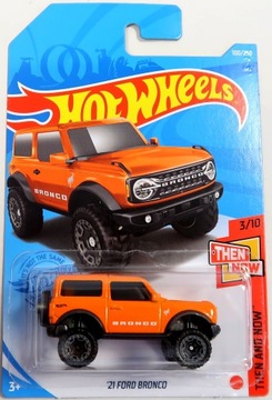 HOT WHEELS RESORAK AUTO 21 FORD BRONCO