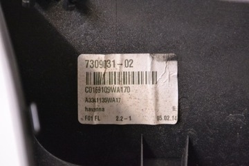 BMW 7 F01 730D 2014 RHD PŘEDNÍ LEVÝ KRYT RÁMEČKY ZRCÁTKO BOČNÍHO