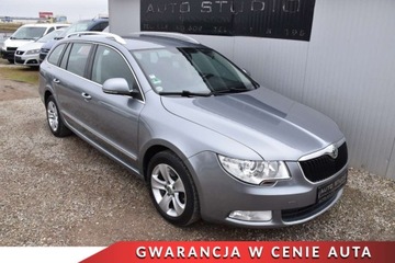 Skoda Superb II Kombi 2.0 TDI CR DPF 170KM 2010 Skoda Superb Klimatronic Multifunkcja Tempomat Komputer Parktronic Zadbany, zdjęcie 1