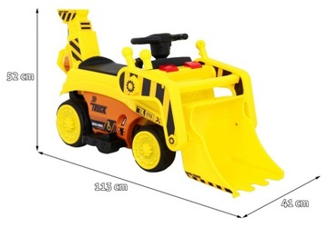 коляска для ребенка ЭКСКАВАТОР + подвижная стрела