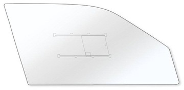 Szyba z poliwęglanu BMW E36 Compact +Slider 4mm