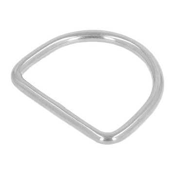 10 шт. D-образные кольца из нержавеющей стали 316