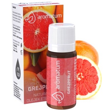 Aromatum naturalny Olejek eteryczny grejpfrutowy GREJPFRUT 12ml MASAŻ