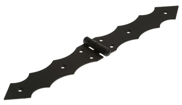 ZAWIAS OZDOBNY BUDOWLANY CZARNY 150x150 mm