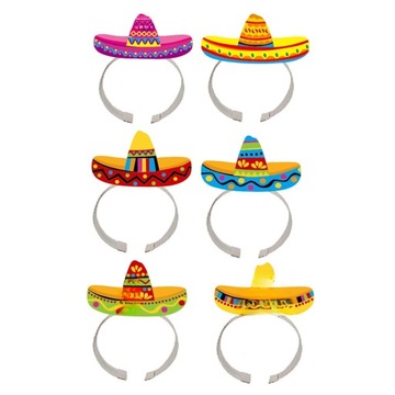 МЕКСИКАНСКАЯ ШЛЯПА SOMBRERO BAND, 18 ШТ.