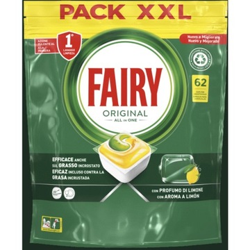 Fairy Original all in one cytryna 62 kapsułki