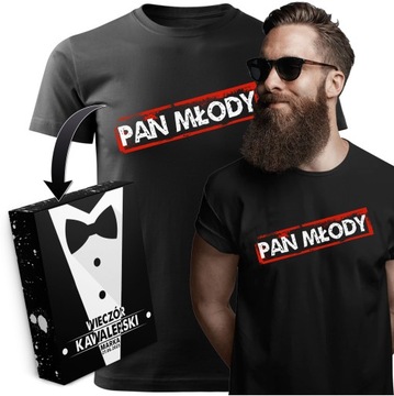KOSZULKA WIECZÓR KAWALERSKI GADŻETY NA PREZENT TSHIRT PAN MŁODY MĘSKA XXL