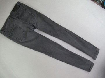 SELECTED ___ SLIM LEON SZARY JEANS SPODNIE __ 34/36