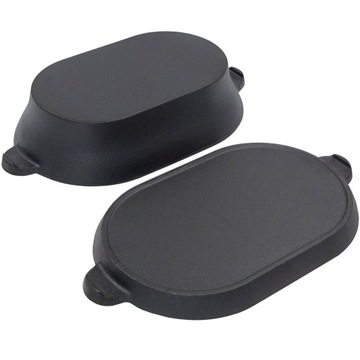 ЧУГУННАЯ СКОВОРОДА, КРЫШКА ГРИЛЯ, СКОВОРОДА-ГРИЛЬ