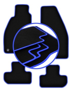 Koberce do auta Blue pro: Alfa Romeo Gtv coupe, kabriolet 1995-2005