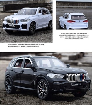 Автомобиль внедорожник BMW X5 1:24 металлическая машина