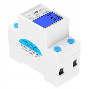 Licznik Podlicznik Energi Prądu Jednofazowy 130V