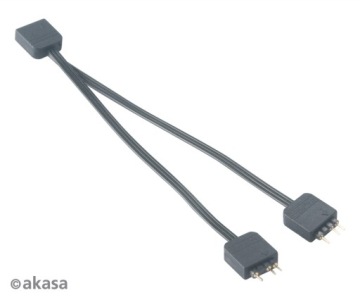 СВЕТОДИОДНЫЙ РАЗДЕЛИТЕЛЬ AKASA ARGB 3-КОНТАКТНЫЙ 12 СМ