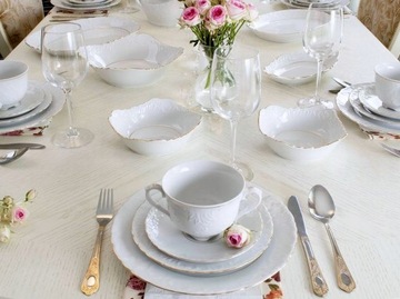 3604 ПОДСВЕЧНИК 1-R Golden Line ROCOCO PFP ĆMIELÓW