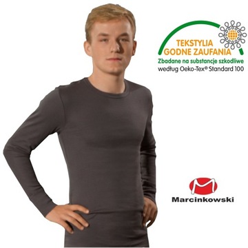 ФУТБОЛКА МУЖСКАЯ 100% ГЛАДКИЙ ХЛОПОК ГРАФИТ - L