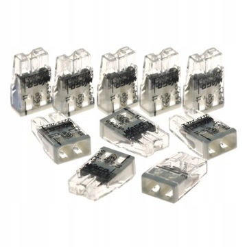 Szybkozłączka Wago zacisk instalacyjny 2x2,5mm2 DRUT 2273-202 1szt.