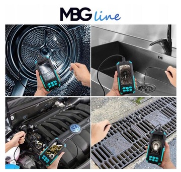 ИНСПЕКЦИОННАЯ камера ДУО ЭНДОСКОП 5М 9LED 2xFULL HD