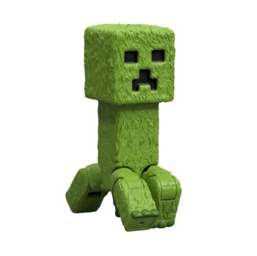 Фігурка З фільму Creeper Minecraft Movie зелена пластикова 19 см Mattel