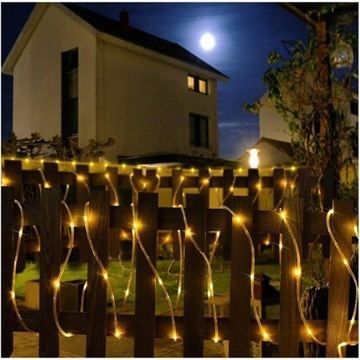 ПРОВОДНЫЕ СВЕТИЛЬНИКИ ШЛАНГ 100LED 12M SOLAR MULTI.