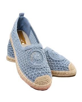 NIEBIESKIE ESPADRYLE DAMSKIE VIVELLI 38