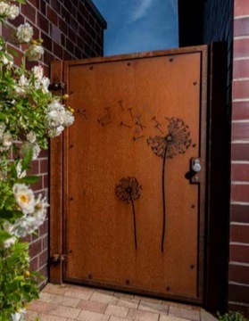 STALOWA BLACHA GŁADKA CORTEN 2mm - 50x50cm Korten Loft Producent