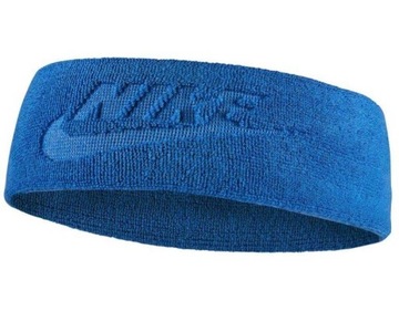 Opaska NIKE M SPORT HEADBAND TERRY SIGNAL BLUE