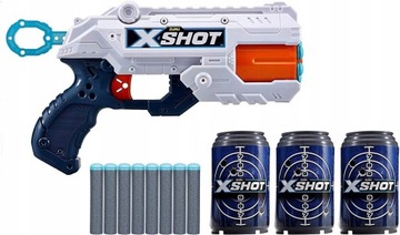 Pistolet Wyrzutnia ZURU X-shot Reflex 6 + 8 rzutek 36197