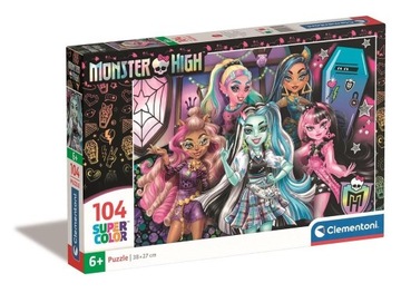 PUZZLE 104 EL MONSTER HIGH CLEMENTONI 25782