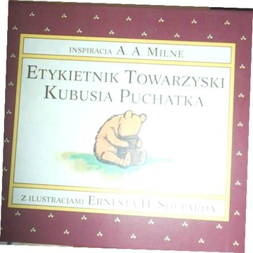Etykietnik towarzyski Kubusia Puchatka - Milne