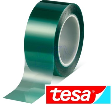 TAŚMA maskująca WYSOKOTEMPERATUROWA DO 220 C 40mm/66m - TESA 50600