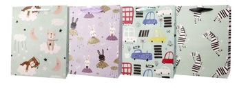 12x Torba prezentowa torebka dziecięca 26x32