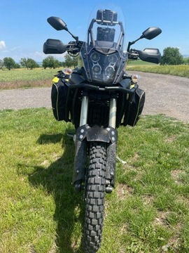 Обратите внимание на защитные дуги Yamaha Tenere 700 (1680D) FLUO.