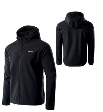 Мужская куртка софтшелл Hi-Tec с капюшоном NETI II, размер L